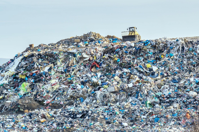 Basura resultante de la economía lineal